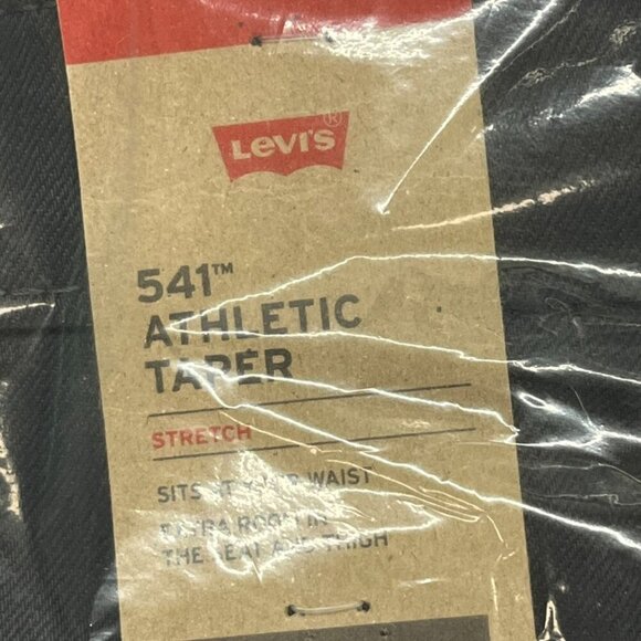 NWT Men's Levi's 541 Athletic Stretch Jeans in Native Cali Black Size 33 X 30 - Picture 6 of 7